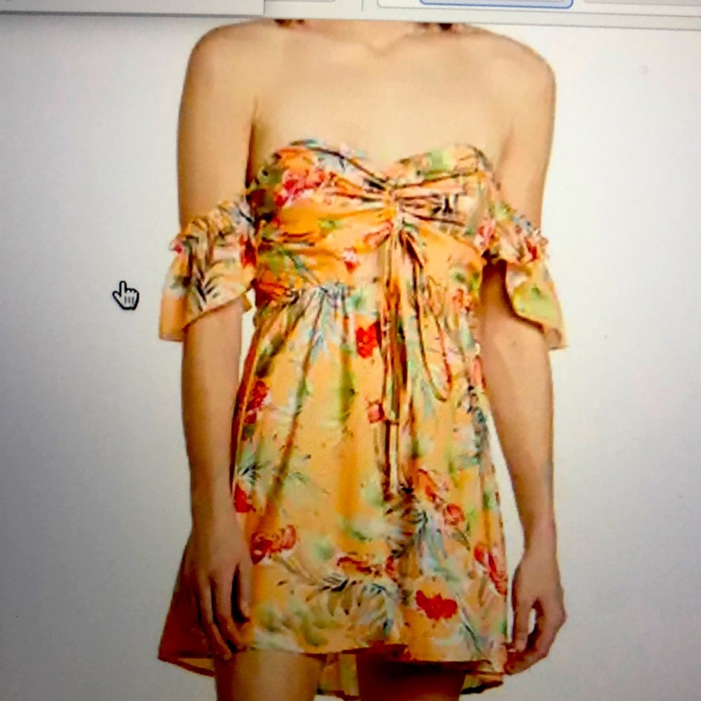 Area StarsTropical Mini Dress